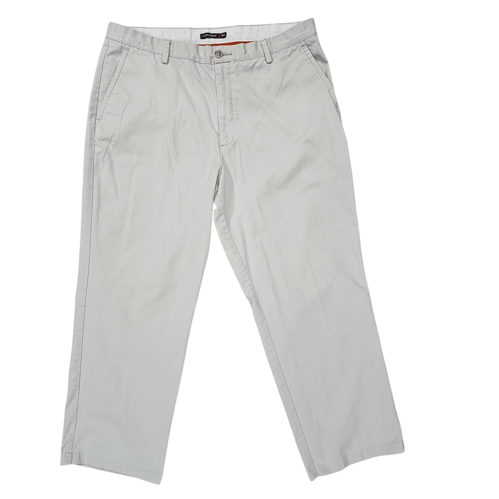 Dockers D3 Mens 38x29 Gray Classic Fit Chino Pants Straight Leg